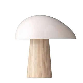 Knight Modern Metal & Wood Table Lamp