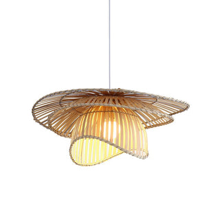 Nikita Organic Bamboo Pendant Light