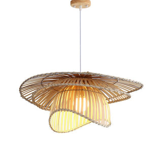 Nikita Organic Bamboo Pendant Light