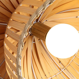 Nikita Organic Bamboo Pendant Light