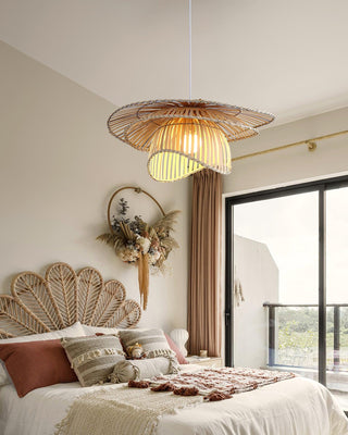 Nikita Organic Bamboo Pendant Light