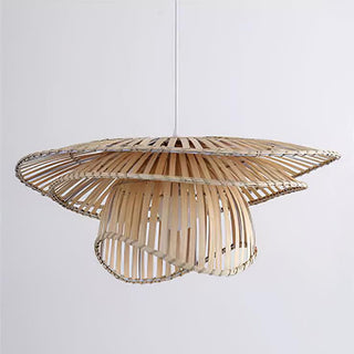 Nikita Organic Bamboo Pendant Light