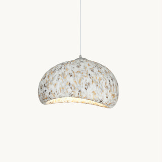 Lila Speckled Resin Pendant Light