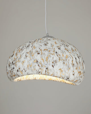 Lila Speckled Resin Pendant Light
