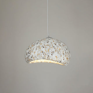 Lila Speckled Resin Pendant Light