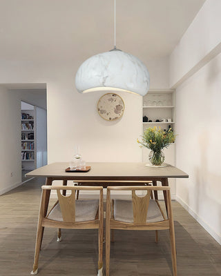 Lila Speckled Resin Pendant Light