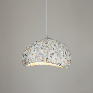 Lila Speckled Resin Pendant Light