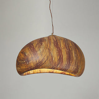 Lila Speckled Resin Pendant Light