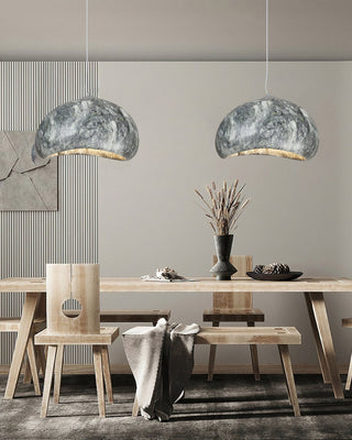 Lila Speckled Resin Pendant Light