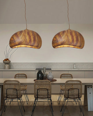 Lila Speckled Resin Pendant Light