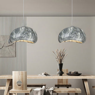 Lila Speckled Resin Pendant Light