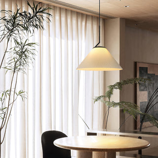 Nobu Black Fabric Pendant Light