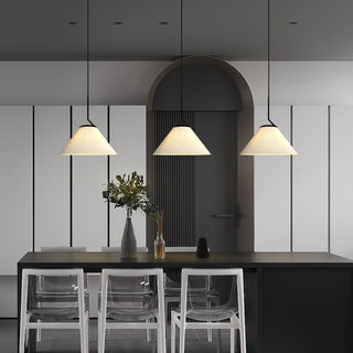 Nobu Black Fabric Pendant Light