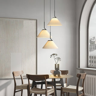 Nobu Black Fabric Pendant Light