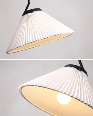 Nobu Black Fabric Pendant Light