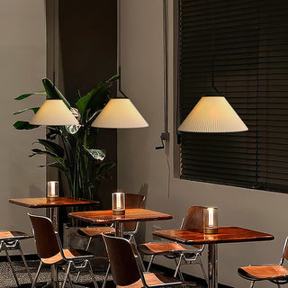 Nobu Black Fabric Pendant Light