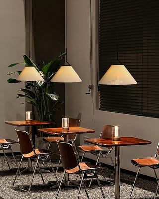 Nobu Black Fabric Pendant Light