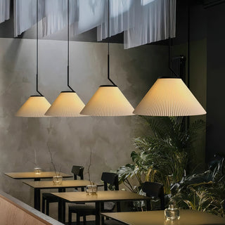 Nobu Black Fabric Pendant Light