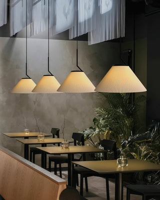 Nobu Black Fabric Pendant Light
