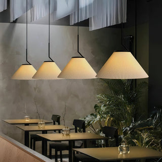 Nobu Black Fabric Pendant Light