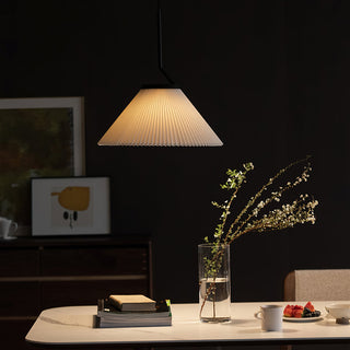 Nobu Black Fabric Pendant Light