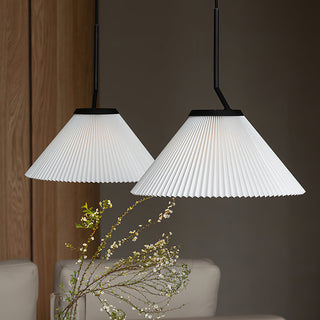 Nobu Black Fabric Pendant Light