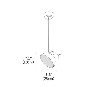 Nod Suspension Modern Iron Pendant Light