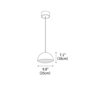 Nod Suspension Modern Iron Pendant Light