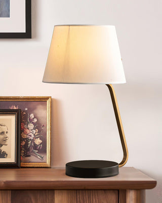 Noir Arc Minimalist Fabric Table Light