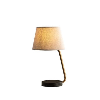 Noir Arc Minimalist Fabric Table Light