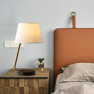 Noir Arc Minimalist Fabric Table Light