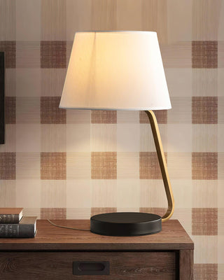 Noir Arc Minimalist Fabric Table Light