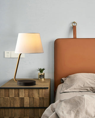 Noir Arc Minimalist Fabric Table Light