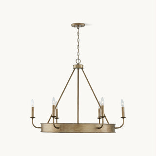 Nole Modern Gold Ring Chandelier