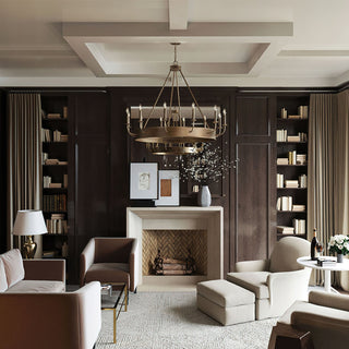 Nole Modern Gold Ring Chandelier