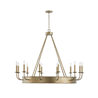 Nole Modern Gold Ring Chandelier