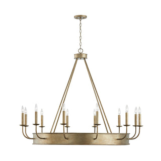 Nole Modern Gold Ring Chandelier