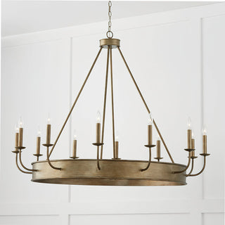 Nole Modern Gold Ring Chandelier
