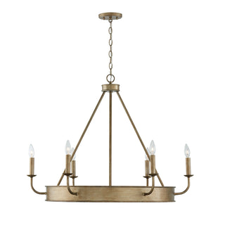 Nole Modern Gold Ring Chandelier
