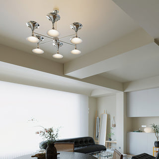 Nova Harmony Modern Iron Plating Chandelier