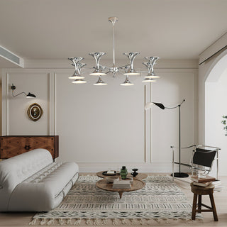 Nova Harmony Modern Iron Plating Chandelier