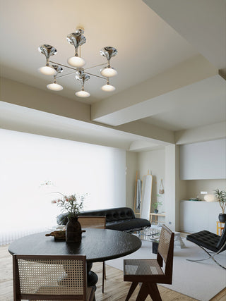 Nova Harmony Modern Iron Plating Chandelier