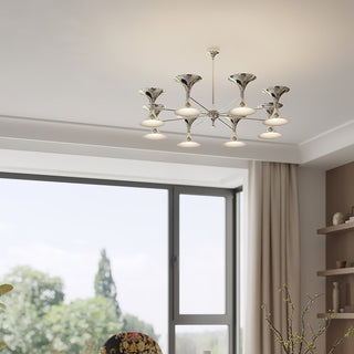 Nova Harmony Modern Iron Plating Chandelier