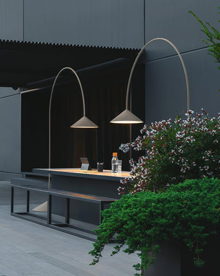 OUT Minimalist Iron Floor Light