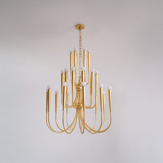 Oakhurst Vintage Brass Chandelier