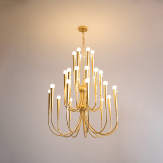 Oakhurst Vintage Brass Chandelier