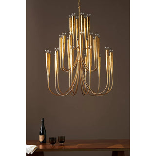 Oakhurst Vintage Brass Chandelier