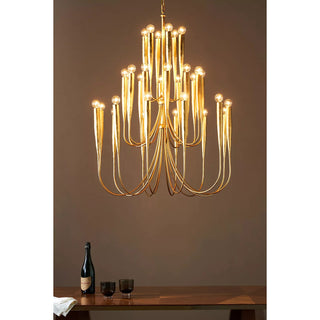 Oakhurst Vintage Brass Chandelier