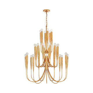 Oakhurst Vintage Brass Chandelier