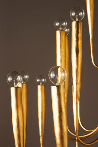 Oakhurst Vintage Brass Chandelier